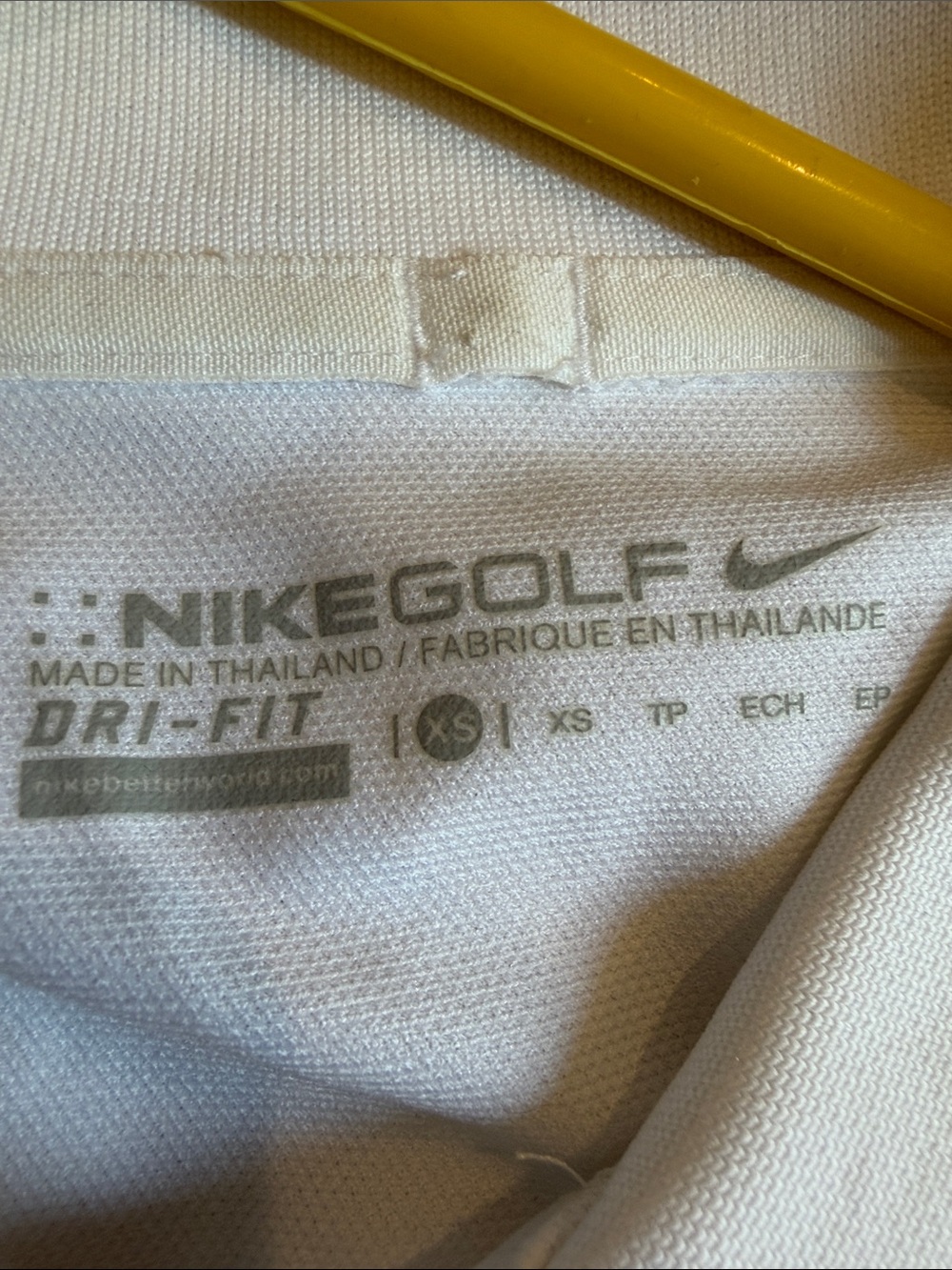 Nike Golf White Long-Sleeve Polo - Picture 2 of 5